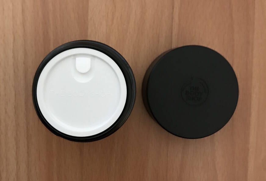 masque de nuit the body shop chanvre couvercle